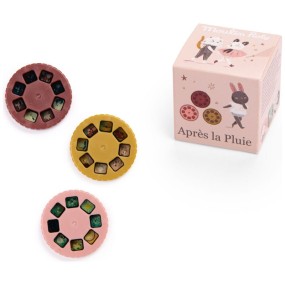 Boîte de 3 disques pour lampe à histoires Après la pluie