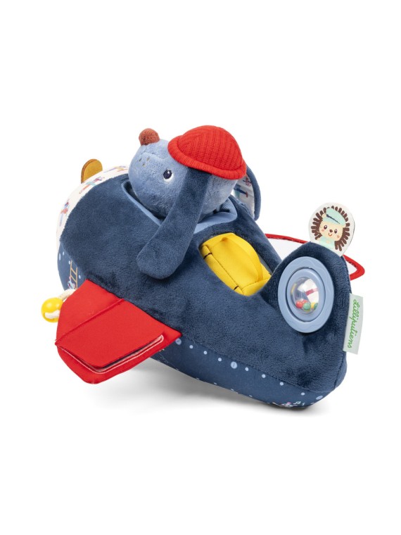 Jouet d'activités avion pour bébé Jules le chien