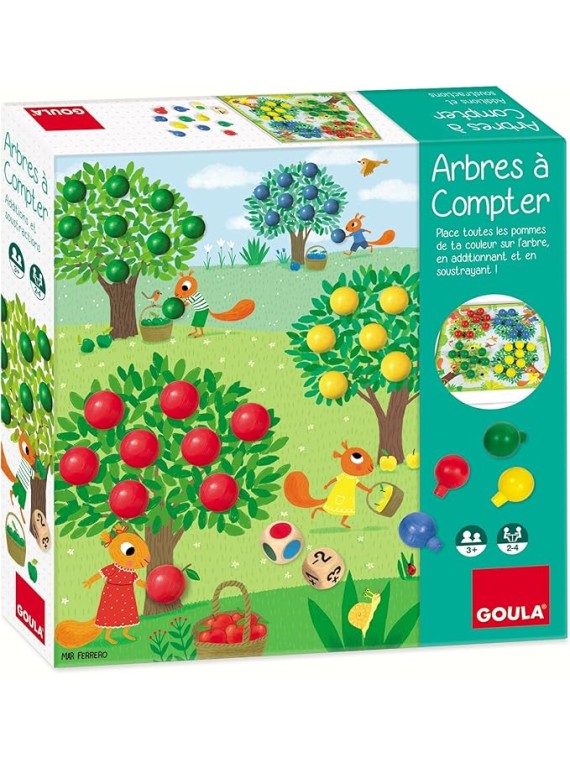 Arbres à Compter - Jeu de Plateau pour Enfant