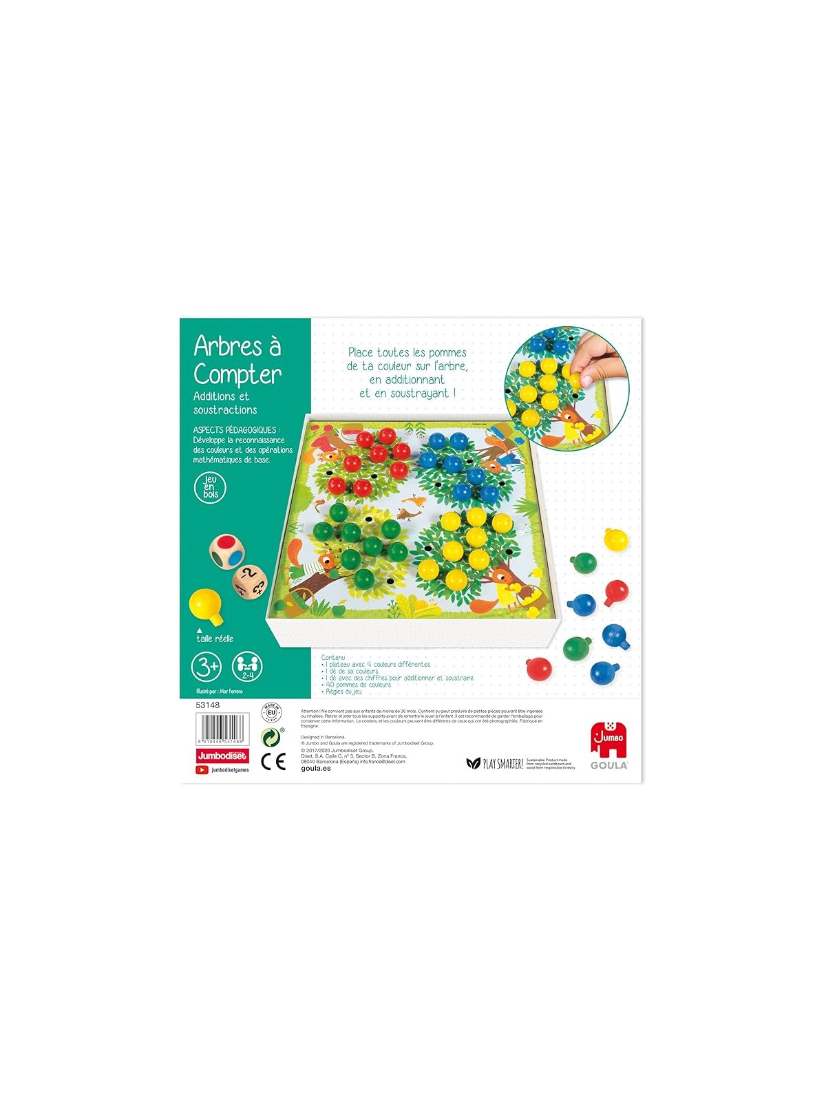 Arbres à Compter - Jeu de Plateau pour Enfant