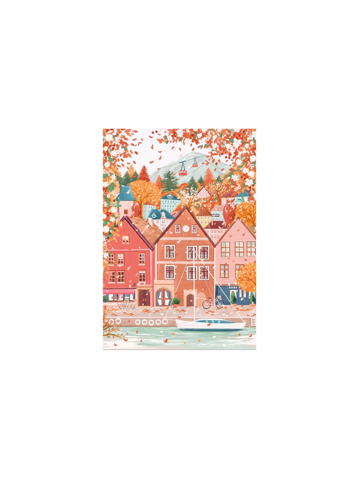 Bergen puzzle 1000 pieces