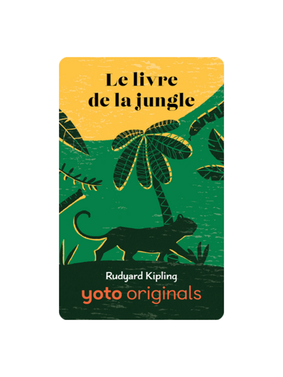 Carte yoto Le livre de la jungle