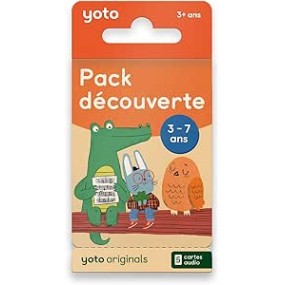 Yoto - Pack découverte 3-7 Ans, Collection de Livres Audio