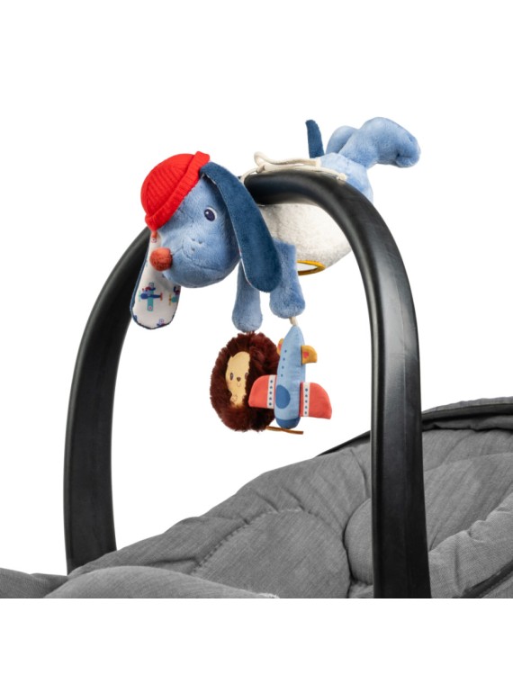 Peluche chien à suspendre - Jules acti-nomade