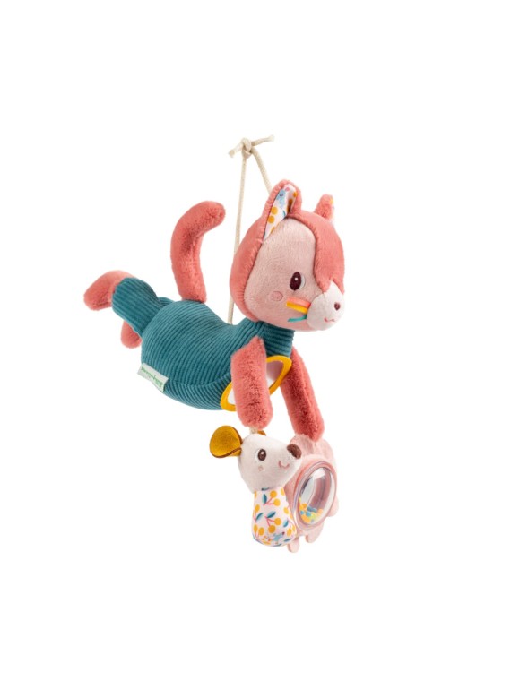 Peluche chat à suspendre - Jeanne acti-nomade