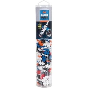 Méga tube Fusée Saturne V 240 Pcs - Plus Plus