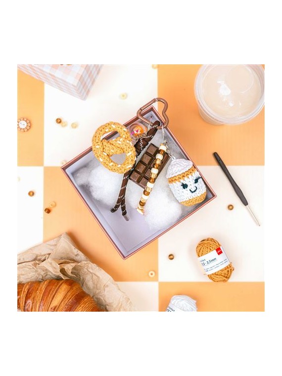 Jeu créatif La Petite Epicerie Kit Crochet Coffee Time