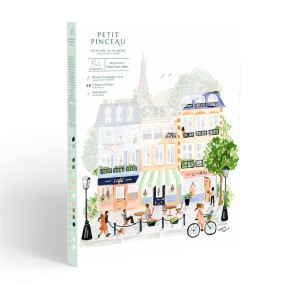 Coffret peinture au numéro - Petit Pinceau - Paris par Sabin