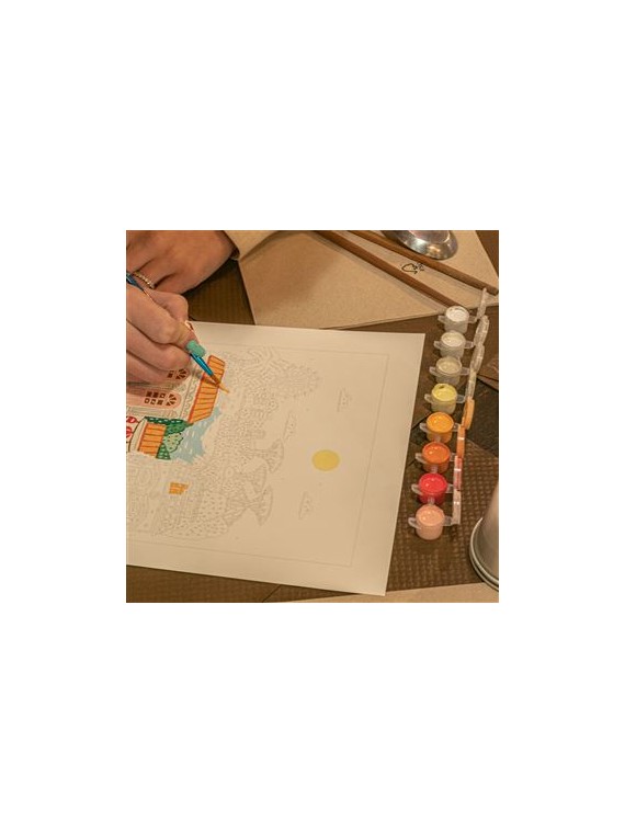 Coffret peinture au numéro La Petite Epicerie Singapore