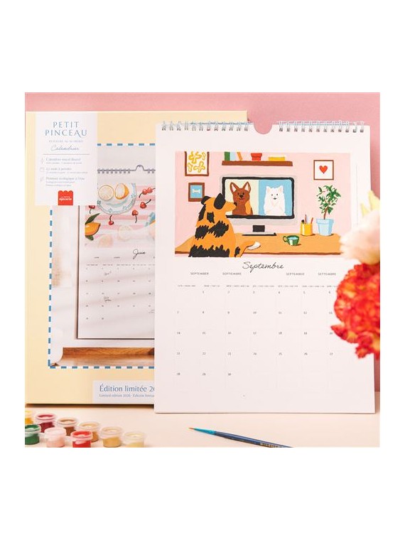 Jeu créatif La Petite Epicerie Petit Pinceau Calendrier 2026