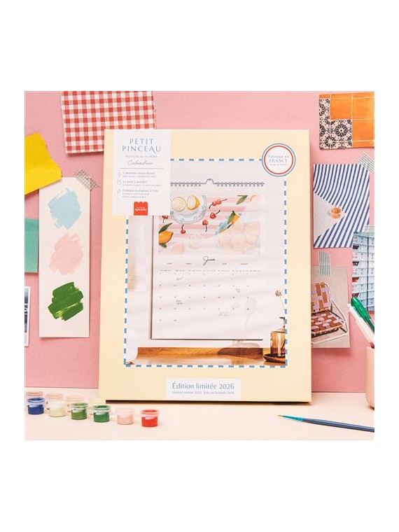 Jeu créatif La Petite Epicerie Petit Pinceau Calendrier 2026