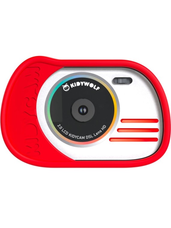 Appareil photo numérique et vidéo Kidycam Waterproof rouge