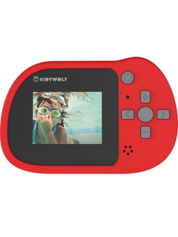 Appareil photo numérique et vidéo Kidycam Waterproof rouge