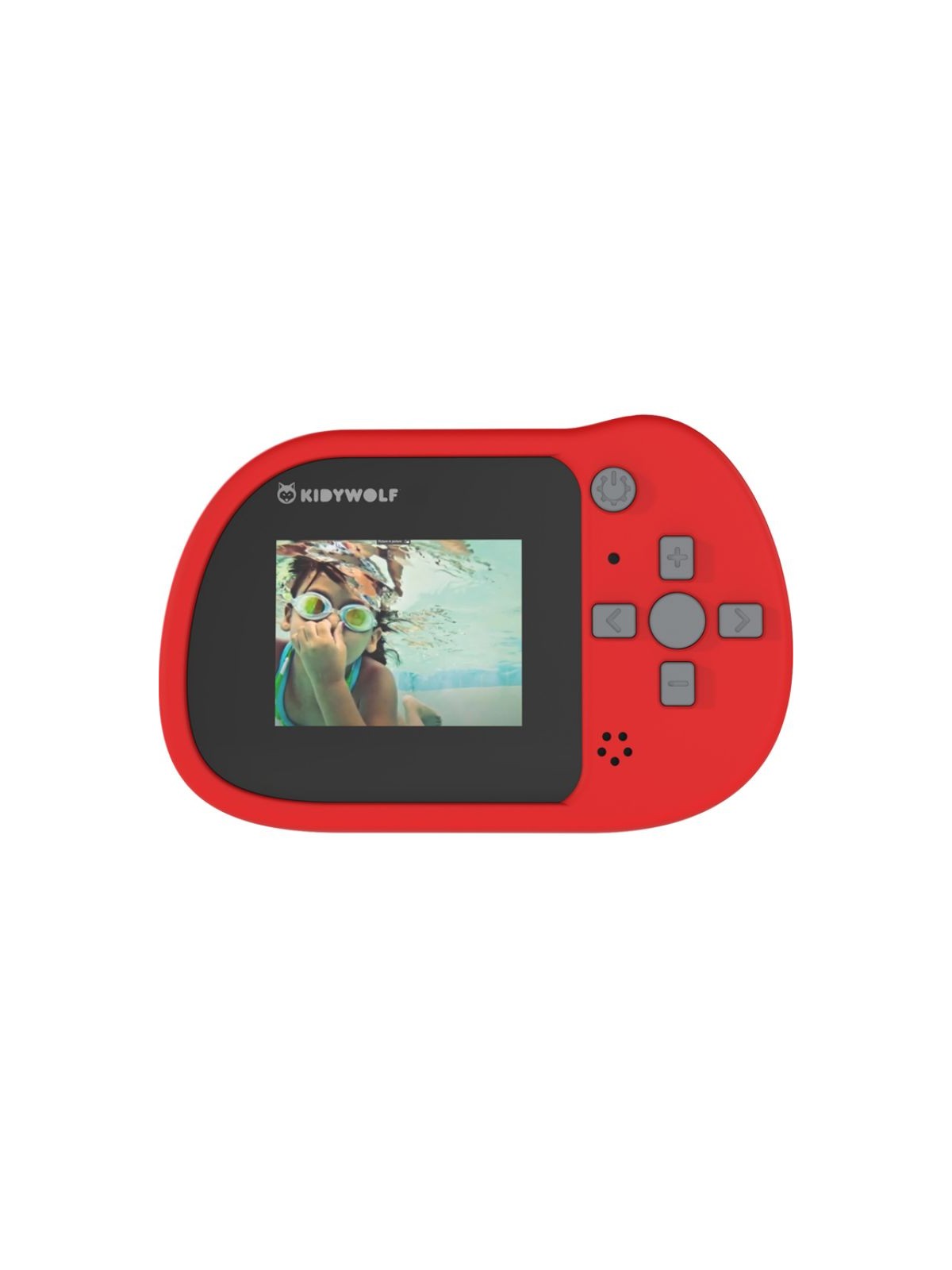 Appareil photo numérique et vidéo Kidycam Waterproof rouge