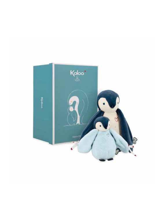 Peluches calins manchots rose