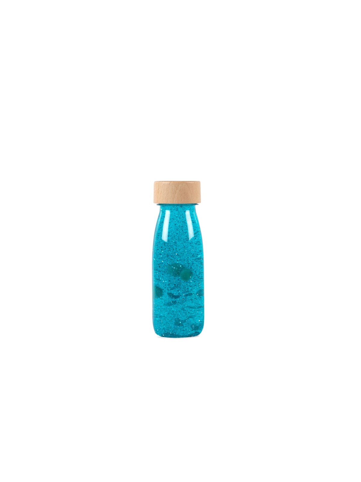 Bouteille sensorielle turquoise - Petit Boum