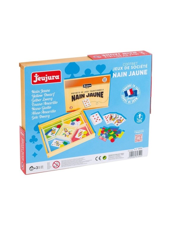 Jeu du nain jaune - coffret en bois