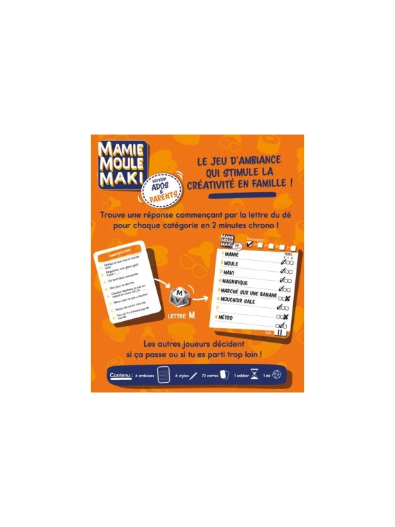 Mamie Moule Maki - Version Ados & Parents