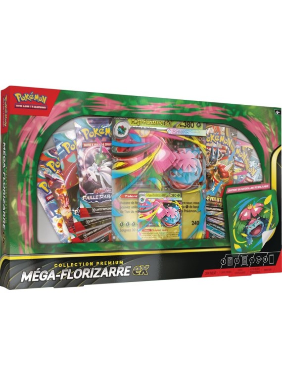 Pokémon : Coffret Premium Mega Florizarre Ex