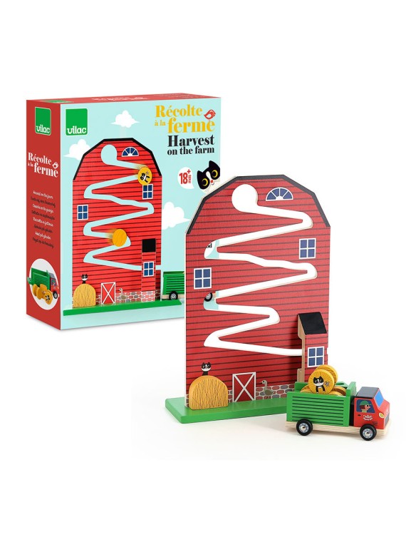 Jouet déveil en bois, Récolte à la ferme - Ingela P.Arrheni