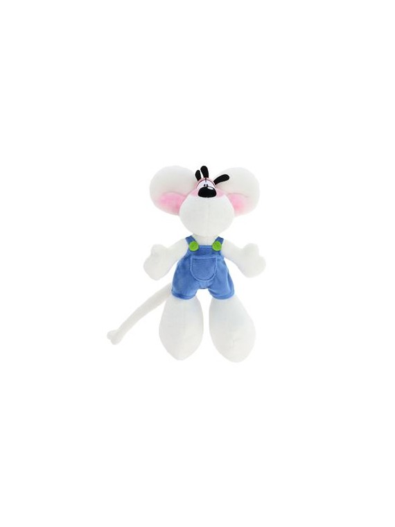 Peluche Diddl en salopette Bleue 30cm