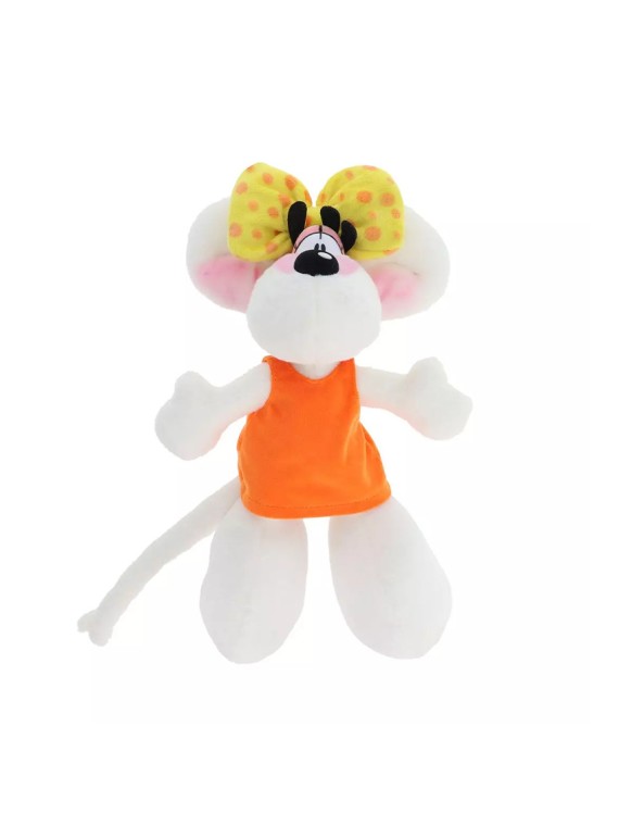 Peluche Diddlina en robe orange 30cm