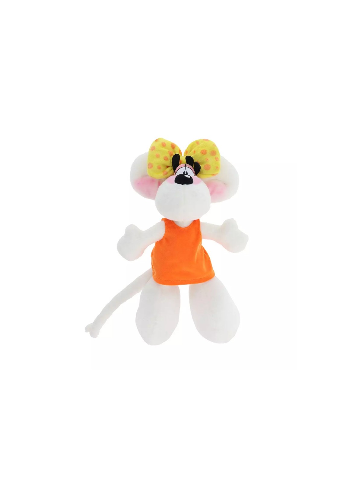 Peluche Diddlina en robe orange 30cm