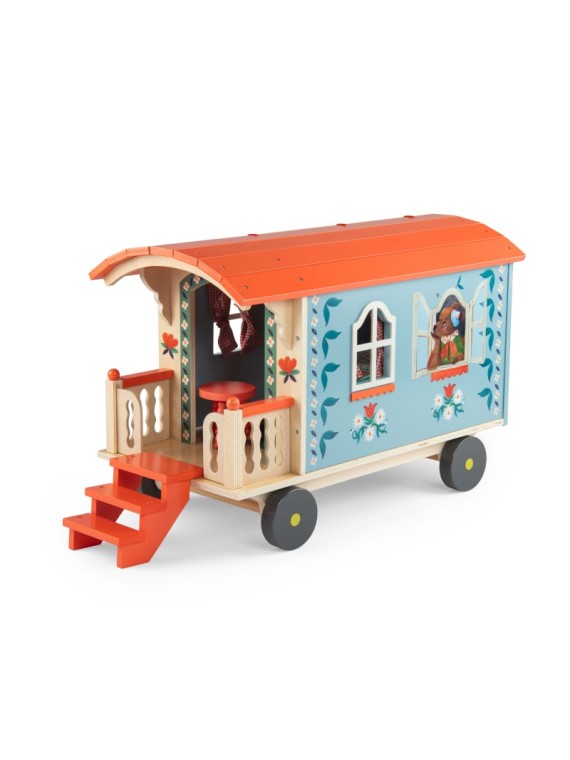 Roulotte Les Minouchkas  Moulin Roty