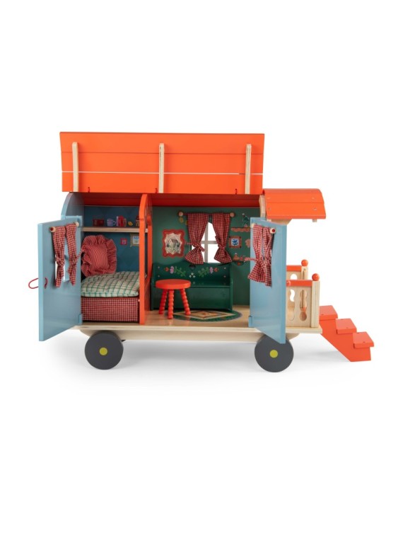 Roulotte Les Minouchkas  Moulin Roty