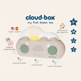 Veilleuse et boite à histoire CloudBox