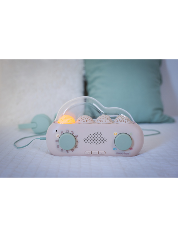 Veilleuse et boite à histoire CloudBox