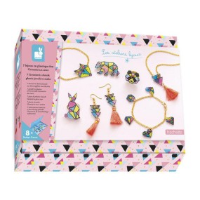 Kit Créatif - Coffret 7 Bijoux en Plastique Fou Geometrix