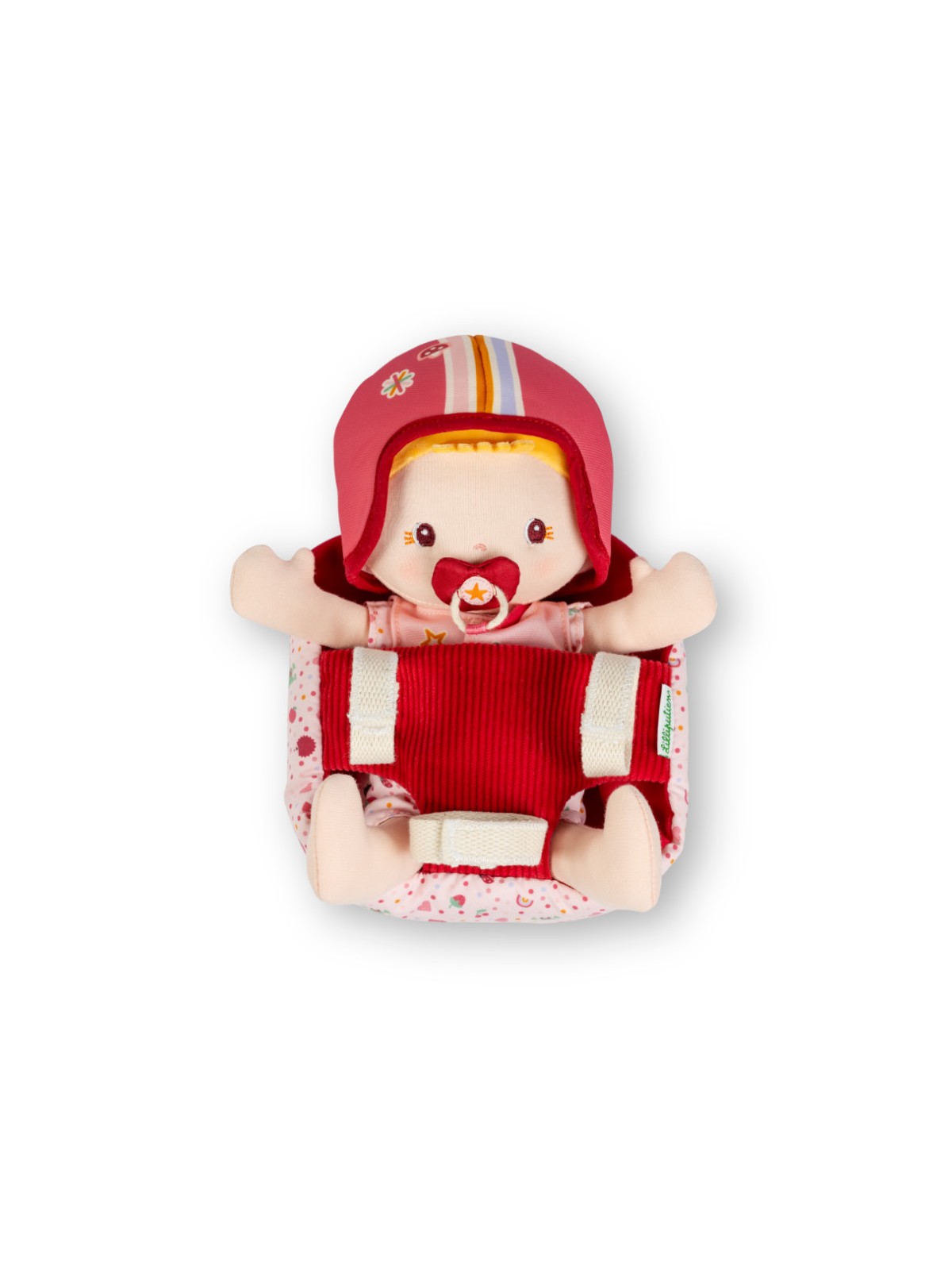 Poupée en tissu et siège vélo Lena