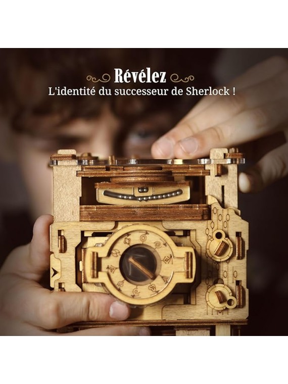 Cluebox Pro - Caméra Photo Sherlocks : Jeu de Puzzle Escape