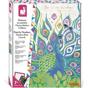 Kit Créatif - Peinture par Numéro Oiseaux Fabuleux