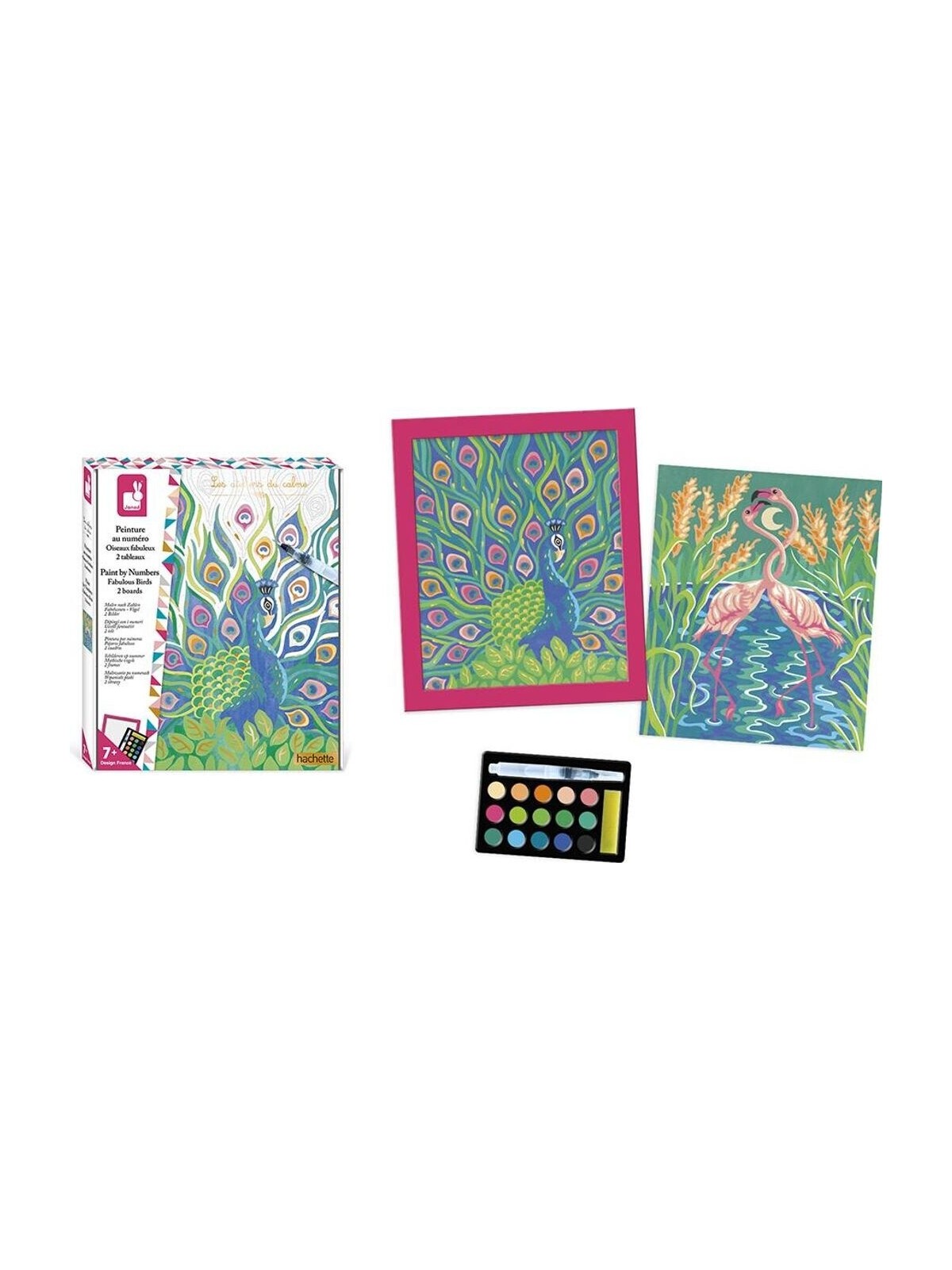 Kit Créatif - Peinture par Numéro Oiseaux Fabuleux