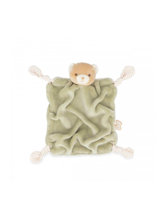 Doudou ours Vert