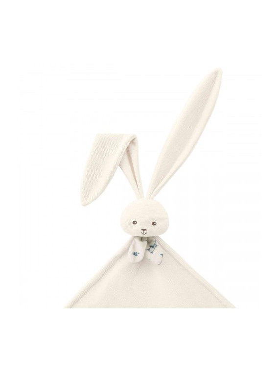 Couverture doudou lapin Crème