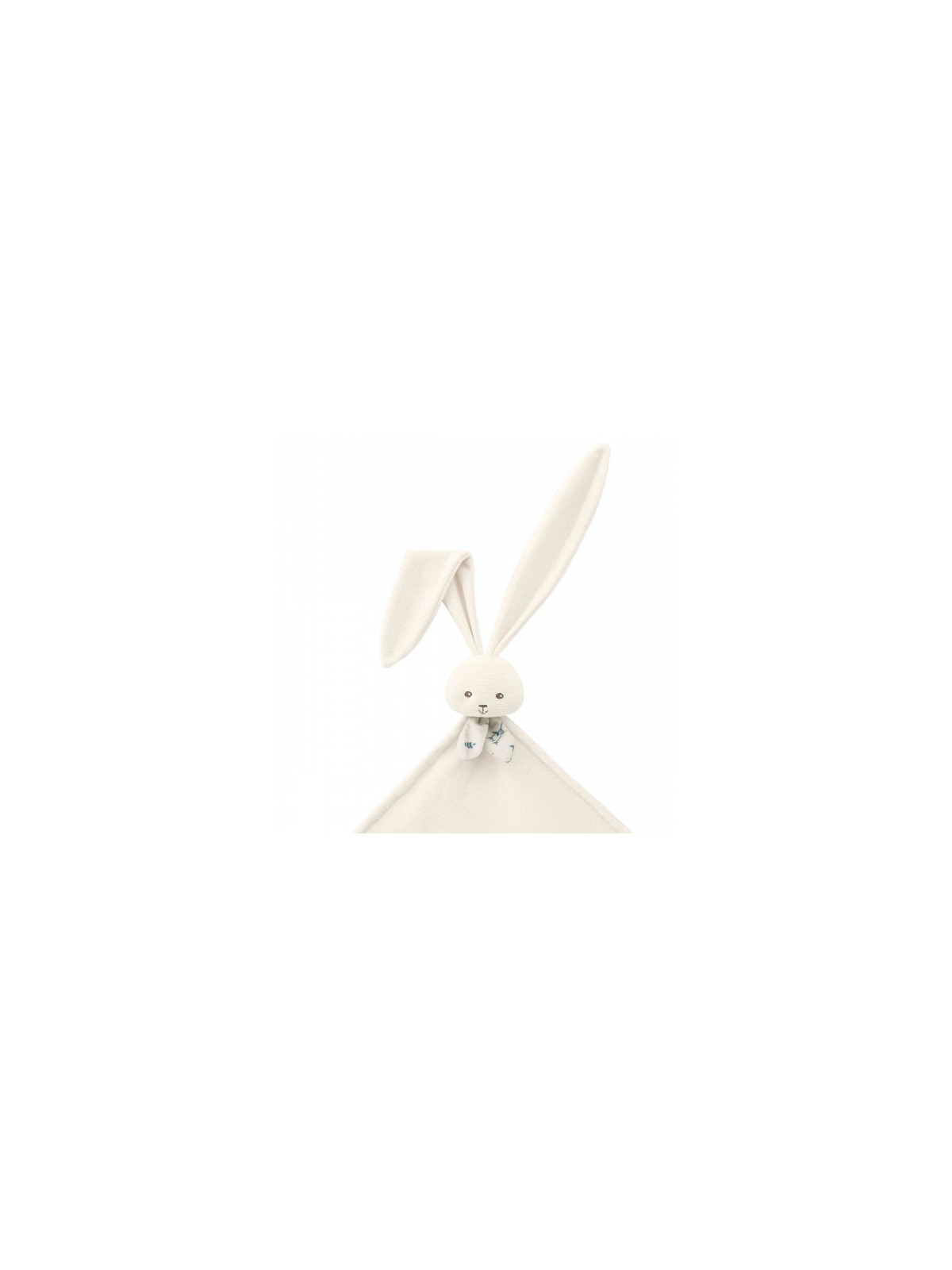 Couverture doudou lapin Crème