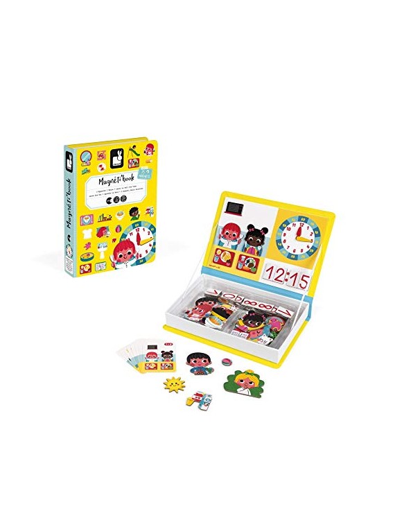 Magnéti'book j'apprends l'heure, 75 magnets