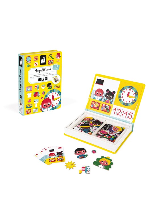 Magnéti'book j'apprends l'heure, 75 magnets