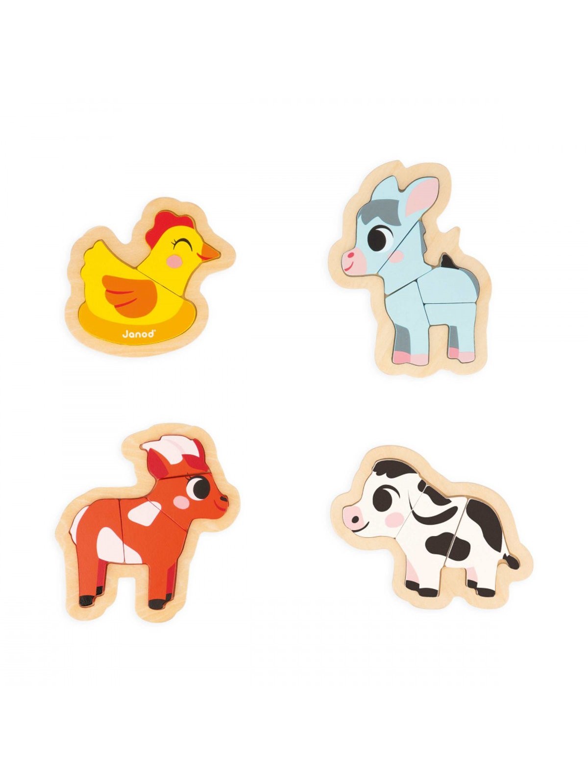 4 Puzzles Evolutifs - Ferme