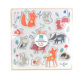 Puzzle encastrement les animaux