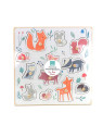 Puzzle encastrement les animaux
