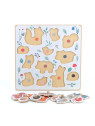 Puzzle encastrement les animaux